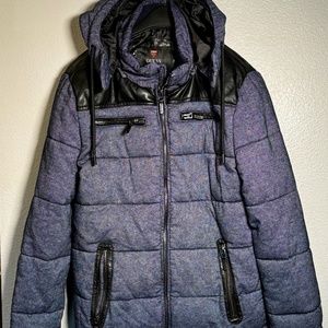 Mens Guess Jeans Bomber Jacket